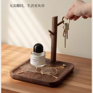 Mandyhome Ebony Sáng Tạo Chìa Khóa Lưu Trữ Lối Vào Trang Trí Kệ Để Bàn Chìa Khóa Sáng Tạo