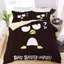 ST2 BADBADTZ-MARU 3IN1 Ga trải giường Vỏ chăn gối Bộ chăn ga gối Phòng ngủ gia đình Bộ đồ Anime có thể giặt được TS2