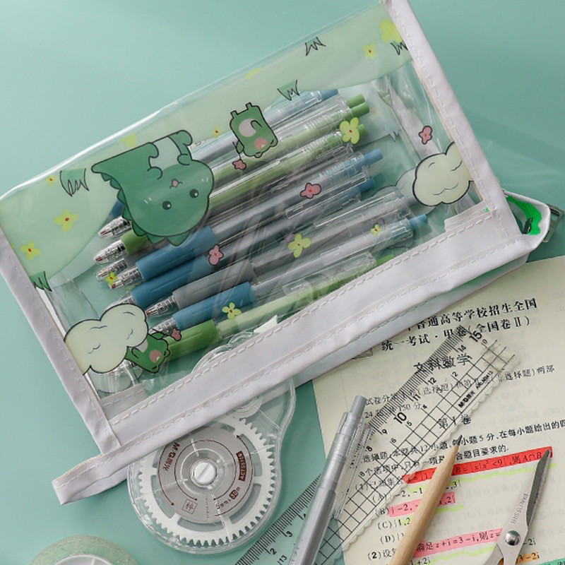 Túi đựng bút viết không thấm nước phong cách Nhật Bản cute. -
