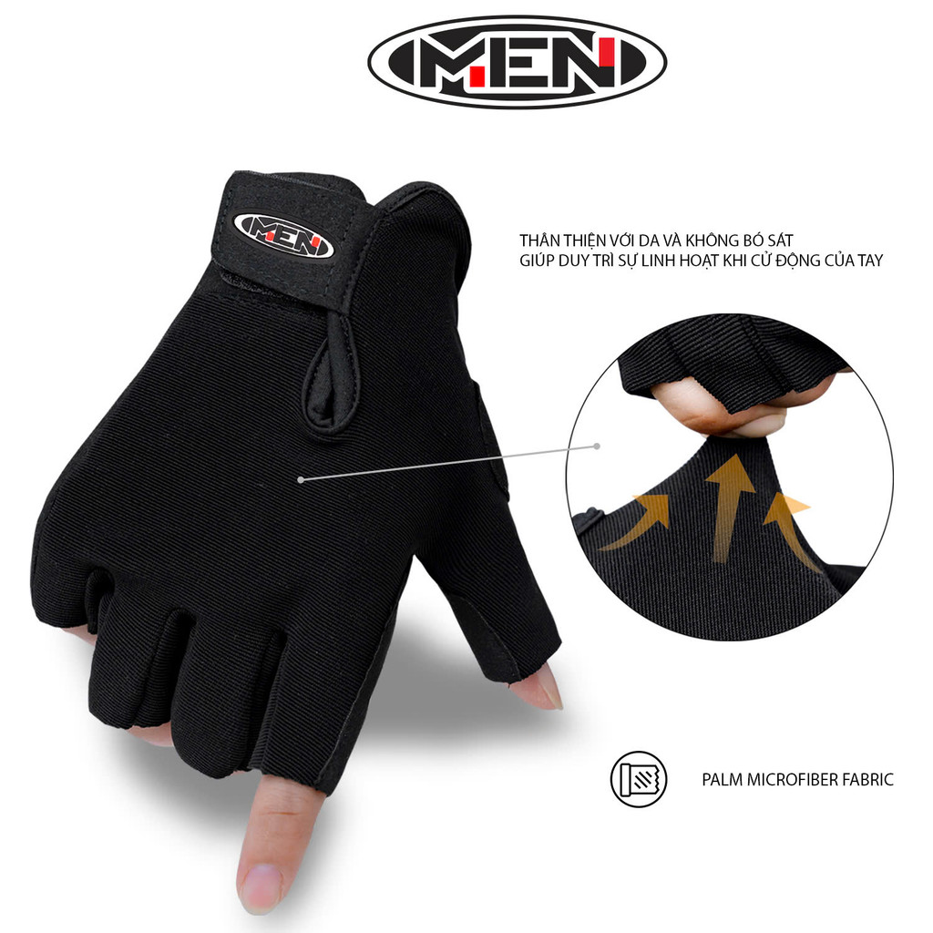 Bao tay menZ5-Z1 xe máy mô.to nửa ngón nam nữ chống trượt ướt [GIÁ SIÊU YÊU]
