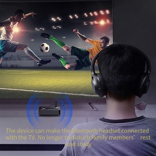 Tr22 Bluetooth Bộ Thu Phát Âm Thanh HD Độ Trễ Thấp Không Dây Bluetooth 5.0 Adapter 3.5 Mm AUX Jack RCA USB Cho TV PC Tai Nghe