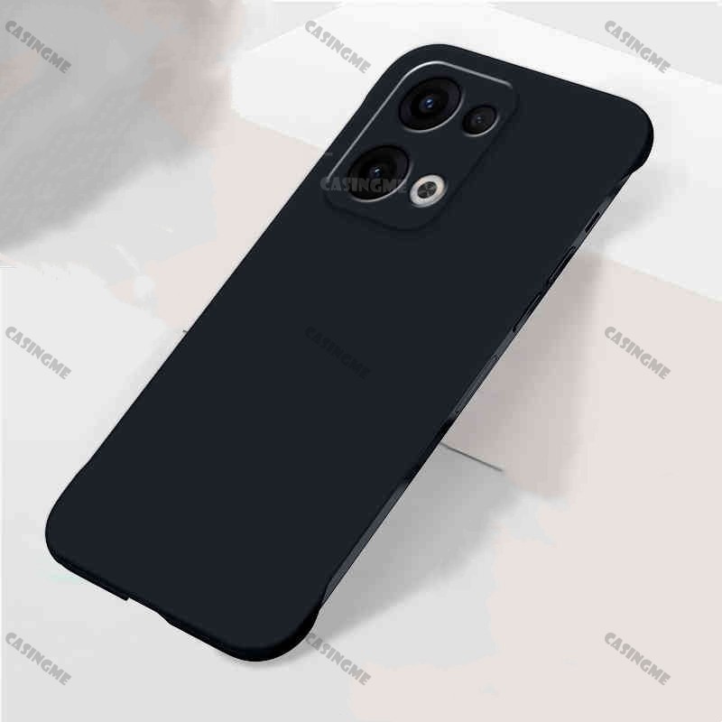 Ốp điện thoại không khung mờ siêu mỏng cho OPPO Reno13 5G 2025, Reno 13/13Pro/13Pro 4G, chống sốc, mặt sau mờ, bảo vệ bốn góc