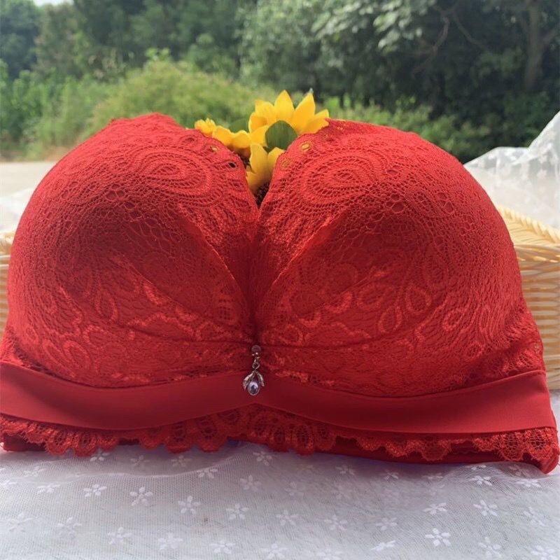 Đồ lót Áo ngực cực dày 8cm áo ngực nữ không có dây đẩy lên 12cm