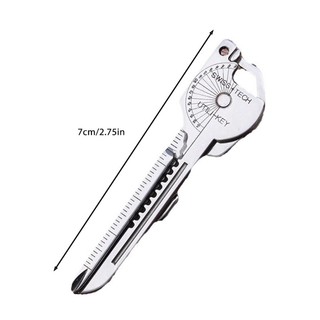 Com * Dụng cụ mở nắp chai tuốc nơ vít di động Dụng cụ móc khóa khẩn cấp Đa chức năng