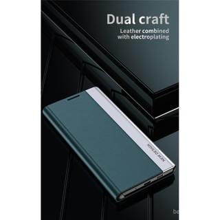 Trường hợp đối với Honor X7 x7b X8 5g x8b x9a x9b X9C X30 X50 X60 Pro X90 sang trọng mờ da lật mạ cửa sổ điện thoại phía trước Bìa