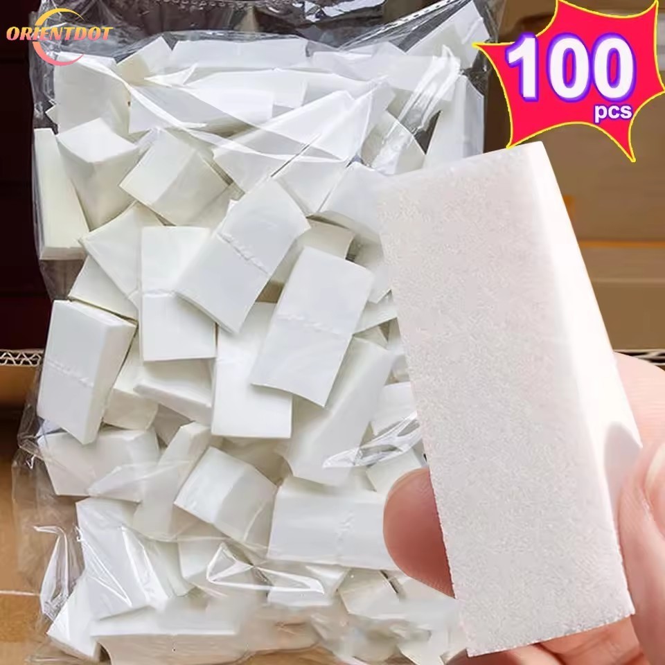 20 / 40 / 60 / 100 Miếng Bọt Biển Bột Hình Tam Giác - Soft Smooth Facial Foundation Applicators Chi Tiết Latex Trang Điểm Puffs