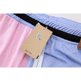 Thể Thao Chạy Bộ Thể Dục Thoáng Khí Quần Bóng Rổ aj Airman Graffiti Hoa Hồng Da Báo Phiên Bản Quần Short Mỹ