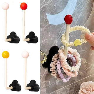 L Hình Treo Tường Băng Đô Quấn Tóc Lưu Trữ Móc Đấm Phòng Tắm Miễn Phí Móc Treo Vải Giá Bếp