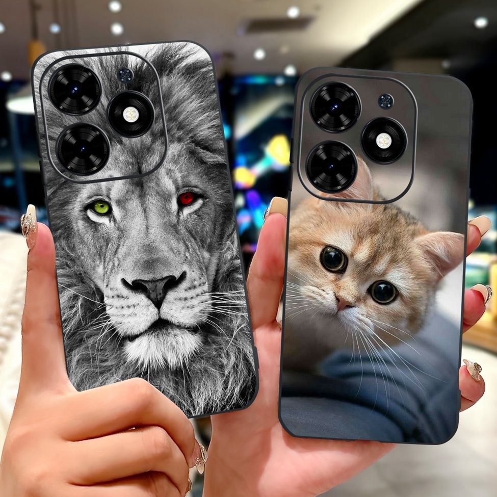 Tecno Spark 20 KJ5 KJ5n 20C BG7n BG7 Ốp điện thoại Tecno Spark 20C Ốp điện thoại Bướm Sang Trọng Tình Yêu Thời Trang Hoa Thoáng Mát Đẹp Trai Sư Tử Sơn