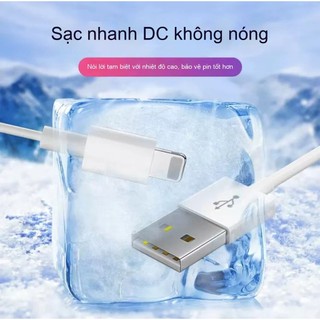 Cáp sạc nhanh dây mềm không xoắn 1m 2m an toàn chống chập cháy, chống quá nhiệt chuẩn MFi cho iPhone Type-C Android