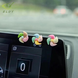 [ELOY] Nhỏ Cối Xay Gió mini cute, trang trí xe máy, nội thất ô tô kèm miếng dán chống trượt VN