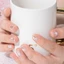 EBINLANDS 24 Miếng Dán Cốc, Nhãn Dán Móng Tay Tự Dính Đa Năng, Nhãn Dán Móng Tay Nghệ Thuật Không Phản Hồi DIY Để Trang Trí Móng Tay Nghệ Thuật