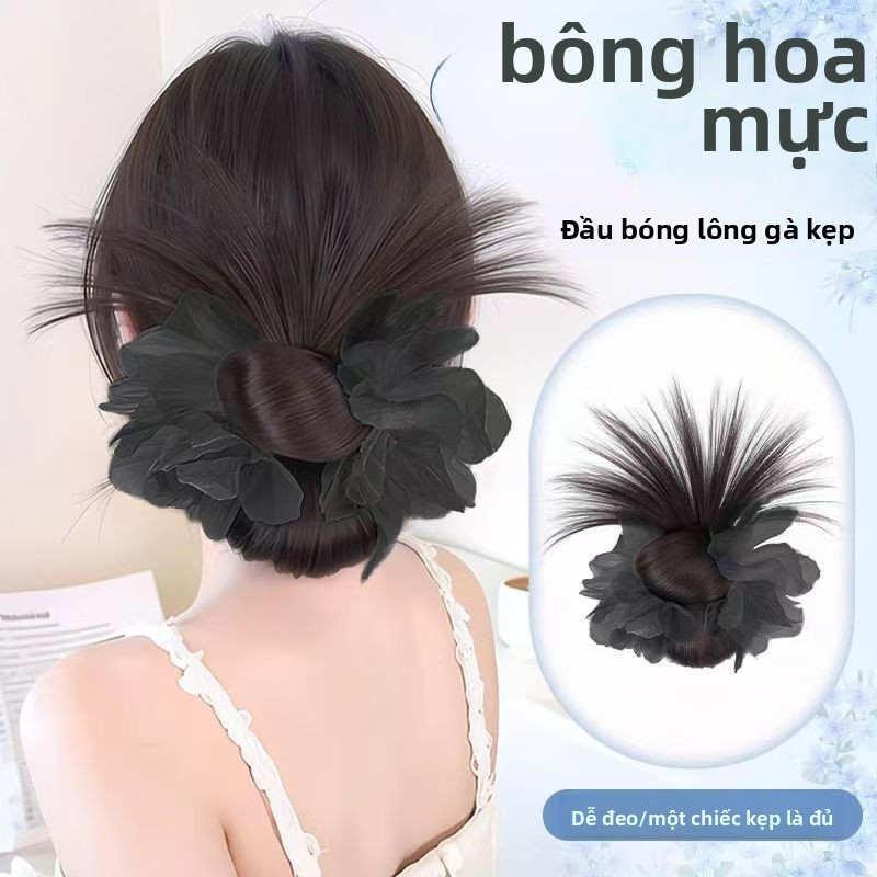 Phong cách Trung Quốc mới, búi tóc hoa và lông vũ cho phụ nữ, kẹp tóc ...