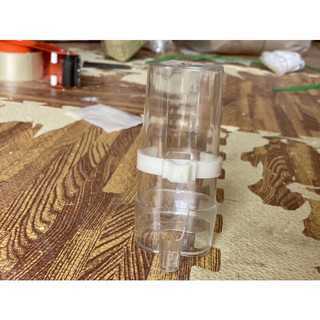 Cóng uống tự động mica phụ kiện lồng chim chào mào, chích choè