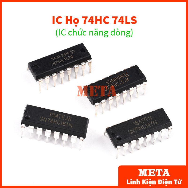 IC Chức Năng Dòng 74HC, 74LS Chân Cắm | Shopee Việt Nam