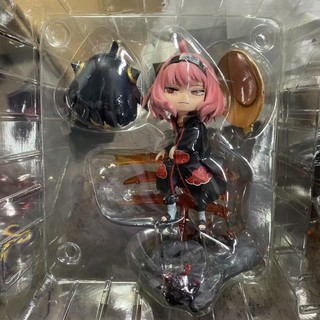 17cm Gián Điệp Gia Đình Anime Anya Forge Cos Sasuke Itachi Kawaii Hai Đầu PVC Hình