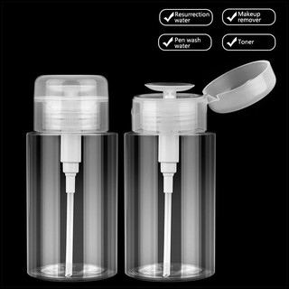 [Mới] 120 / 150 / 180ml Chai có thể đổ lại móng tay Máy ép rỗng Máy ép móng tay nghệ thuật Ba Lan Tẩy sạch Chai trang điểm Dụng cụ làm móng tay.