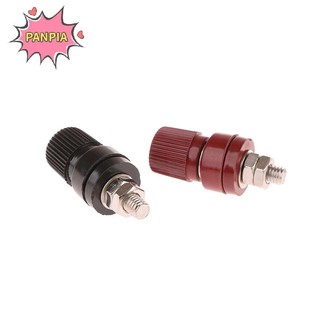 Pnpia M6 Thiết Bị Đầu Cuối Đồng thau Bài Cuối Khối Loại 333 Ren Vít Đỏ Và Đen Nhiệt Độ 6 Mm Đồng Vít Boutique