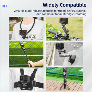 Dành Cho Insta360 Ace Pro2 / Ace Pro Kim Loại Phát Hành Nhanh Đế X4 / X3 Từ adapter Đế Bao Phụ Kiện camera