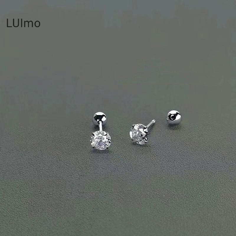 Luimo 1 Cặp Bông Tai Zircon Cho Nữ Xương Tai Móng Tay Sụn Bông Tai Xoắn Ốc Bông Tai Trang Sức Cơ Thể Quà Tặng SBS
