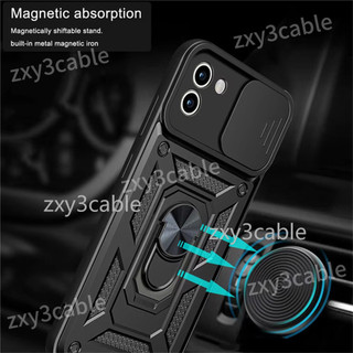 Vỏ Cho Tecno Camon 30 S Pro 30S 4G 5G 2024 Vỏ Bảo Vệ Ống Kính Máy Ảnh Trượt Cho TecnoCamon30 Camon30S 30SPro Vỏ Điện Thoại Giáp Chống Sốc Giá Đỡ Xe Từ Tính
