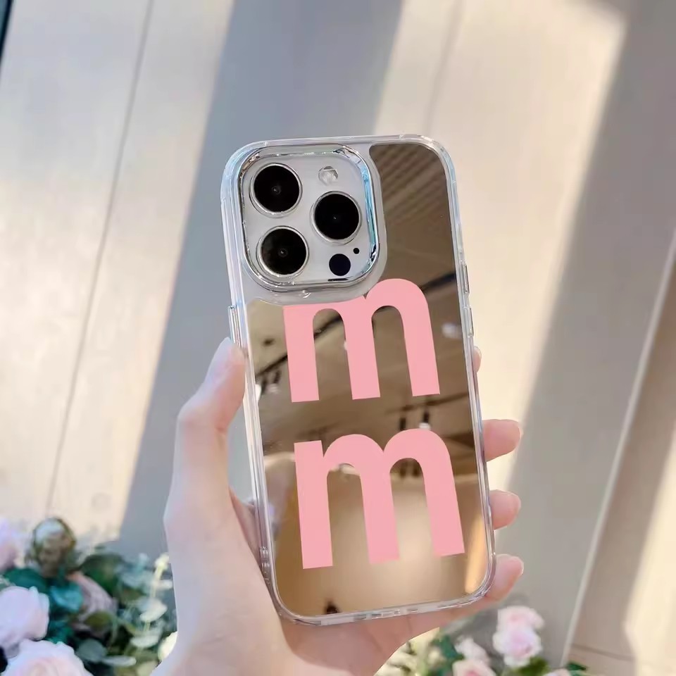 Ốp Gương Ins Style M Cho OPPO Reno 15F 15 Pro Max Mini 15C 14F Find X9 X9S X8 Ultra X8S K15 K14 K14X K13S K13 Turbo Pro Plus Ốp điện thoại Mềm