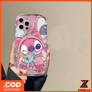 Ốp Lưng Cho OPPO Reno 15F Reno 14F Reno 14 PRO Reno 13 5G Reno 13 Pro Reno12 F Reno11 F Reno 11 Reno 10 Reno 8T Reno 8Z Reno 7Z Reno8 Reno7 Hoạt Hình Stitch Thiên Thần Chống Sốc TPU P