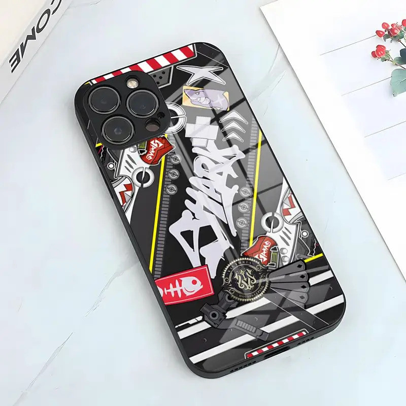 BK-1 Game Zenless Zone Zero Ốp Lưng Điện Thoại IPhone 16 17,15 14 Pro 11 13 12 Mini XS XR Max 6 8 7 Plus SE Glass Luxury Cove