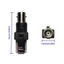 Exhila BNC sang RJ45 Adapter BNC Nữ sang RJ45 Đầu nối đực để kiểm tra và kiểm tra cáp đồng trục