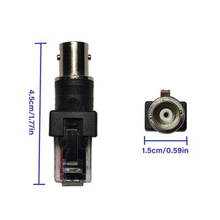 Bộ chuyển đổi cáp đồng trục nam EZ BNC sang RJ45 để kiểm tra truyền tín hiệu