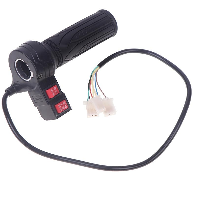 Tmoy Ebike Bộ điều khiển bướm ga xoắn có đẩy về phía trước và ngược Botton Xe đạp điện Điều khiển bướm ga Tay cầm tốc độ Tay cầm TCM
