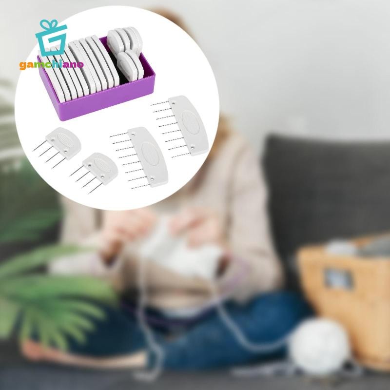 20x Đan Pin Kit Đan Notions Chống Rỉ Sét Dễ Sử Dụng Phụ Kiện May Vá Cho Ren Hộ Gia Đình Dự Án Handmade