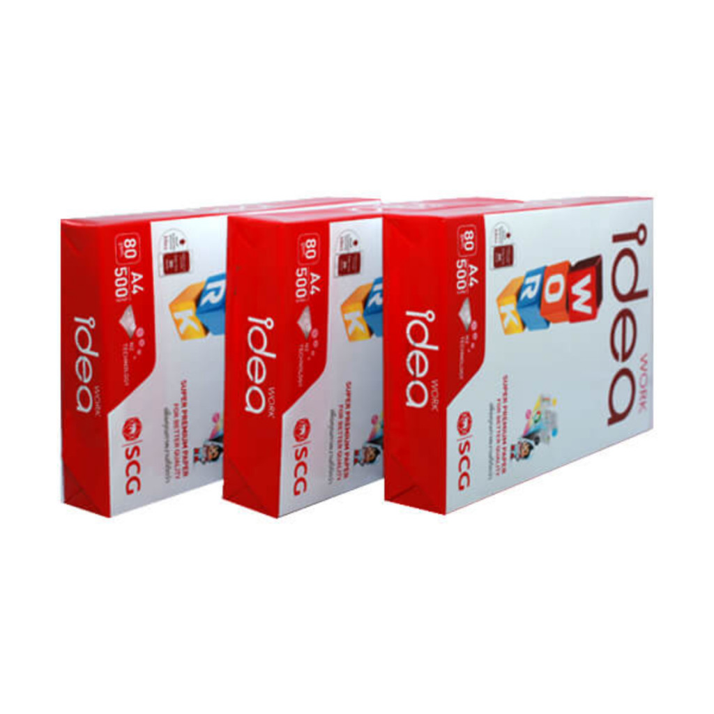 Giấy A4 Idea định lượng 80gsm.