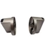 YRBWD 2 Công Tắc Xoay, Tay Cầm Bếp Gas Tròn 6 / 8 Mm, Phụ Kiện Bếp Gas Bền Hợp Kim Kẽm Công Tắc Đa Năng Núm Thay Thế Bếp Lò Nướng