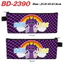 HK1 Sprunki Incredibox Hộp Đựng Bút Sinh Viên Túi Bảo Quản Trò Chơi Ngoại Vi Da PU Túi Văn Phòng Phẩm KH1