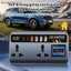 Bộ chuyển đổi nguồn biến tần ô tô Bộ chuyển đổi 12V / 24V sang DC220V 200W Ổ cắm sạc đa năng QC3.0 USB PD Type-C Biến tần ô tô BVAH
