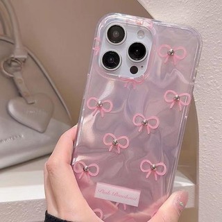Ốp lưng ngọc trai 3D nơ Laser hợp thời trang cho Honor 400 Smart X9D X7D X6C 400 Lite X8C 4G Girl Flash Vỏ điện thoại