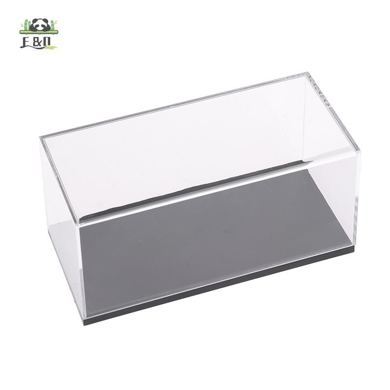 [Shnzdd] Hộp trưng bày mô hình ô tô 1: 32 Hộp bảo vệ trong suốt Hộp đựng bụi Acrylic Giá đỡ bảo quản EMKK