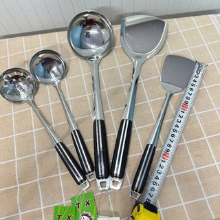 [Giá Xưởng] Xẻng lật chiên xào đồ ăn loại lớn - Vá múc thức ăn inox tiện lợi - Sạn, vá ngựa