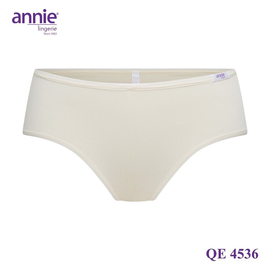 Quần lót nữ trơn thun lạnh, lưng cao, form lớn signature annie 4536 ôm sát cơ thể,mềm mịn,thoáng mát