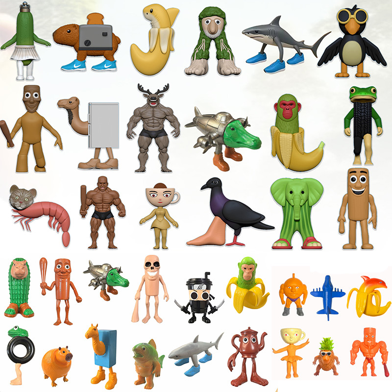 Bộ Đồ Chơi Hot Bombardier crocodilo Lirili larlla 18 Cái / bộ Tung Tung ...