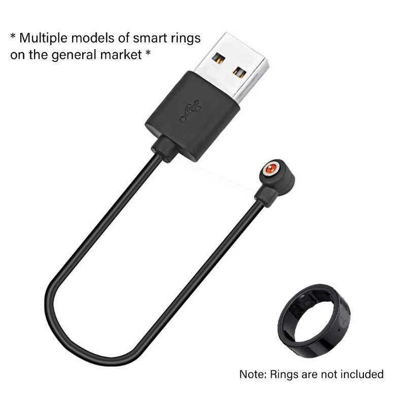 MOON Dễ dàng sử dụng Cáp sạc kết nối từ tính 4mm Dây sạc nguồn USB Phù hợp cho nhẫn thông minh Thiết bị thường xuyên