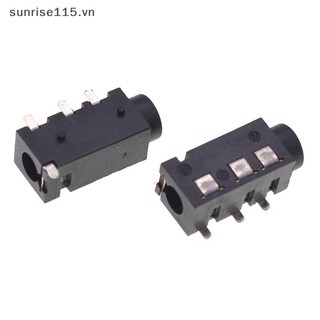 Srvn 10 Cái Th Hole PCB Ngang 4 Tiếp Xúc 4 Dây Góc Phải Bên Trong 4 Cực TRRS 3.5 MM Đầu Nối Jack Âm Thanh.