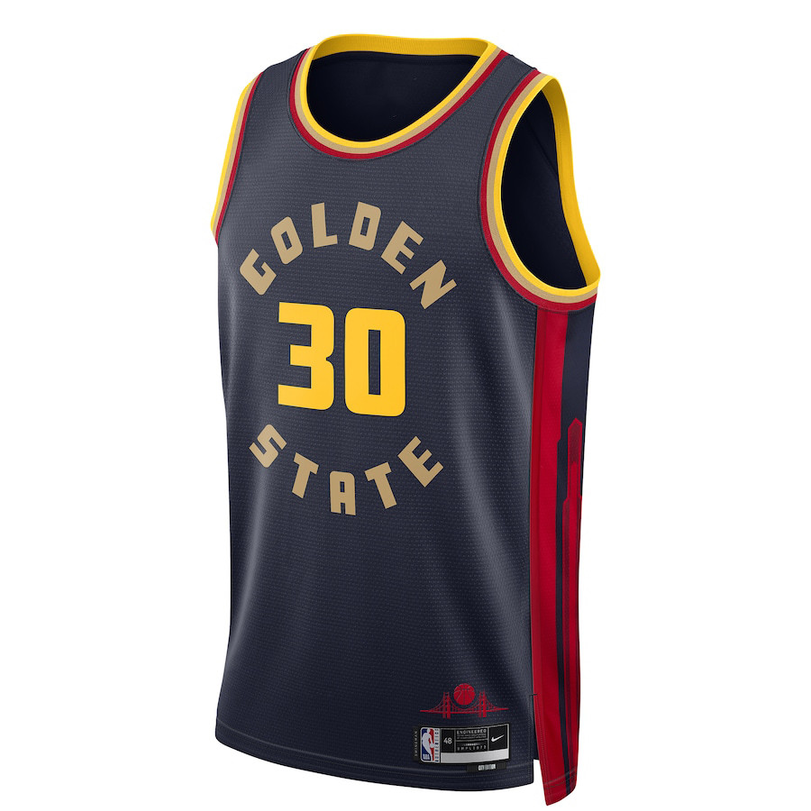 3p 2024 Golden State Warriors City Edition Swingman Jersey Số 30 Stephen Curry