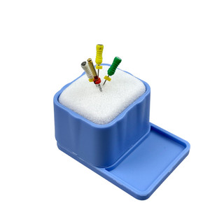 Autoclavable Nha Khoa Endo Tập Tin Làm Sạch Đứng Với Khung Xe Giá Đỡ Kênh Nha Sĩ Mũi Khoan Khối Nội Nha Tập Tin Làm Sạch Bàn Bọt