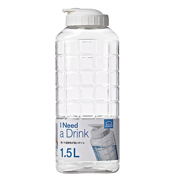 Ảnh Bình nước nhựa LocknLock HAP812 1.5L, Hàng chính hãng, an toàn cho sức khỏe, dễ cầm nắm - JoyMall 1