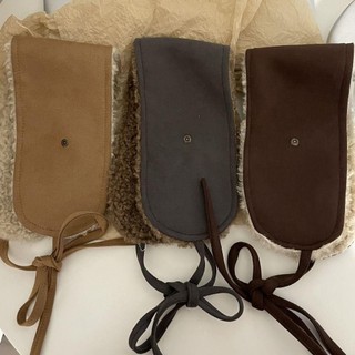 Máy sưởi tai METALWRK, Bịt tai sang trọng mềm mại Lambswool / Chamois, Vỏ tai bảo vệ lạnh ấm áp mùa đông