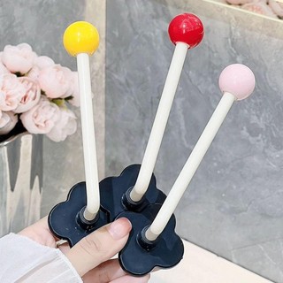 Móc treo vải COZYNEST, Móc lưu trữ băng đô hình chữ L treo tường, Giá đựng đồ nhà bếp Dopamine miễn phí đục lỗ