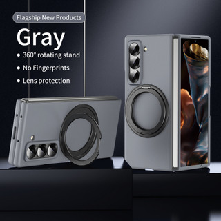 Ốp Điện Thoại Xoay 360 Từ Tính Cho Samsung Galaxy Z Fold SE Đặc Biệt W25 Fold 6 Slim 6 5 4 3 PC Cứng Bảo Vệ Toàn Diện