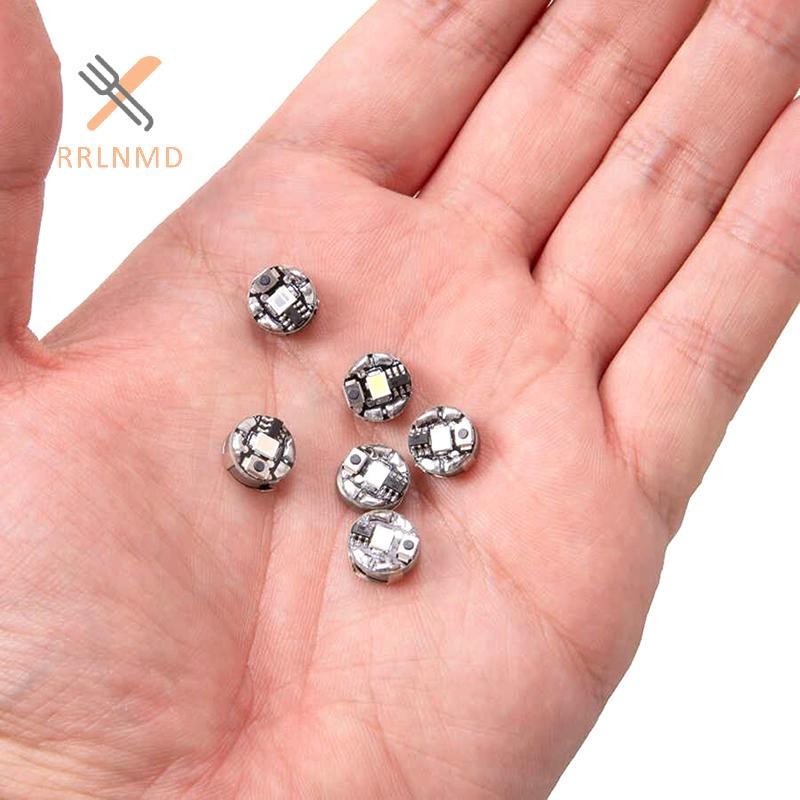 Đèn Led mô hình không dây RRLNMD 1Pc có nút bấm Phong cách đèn Led thu nhỏ để làm mô hình DIY Robot / Ô tô / Trang trí nhà MỚI